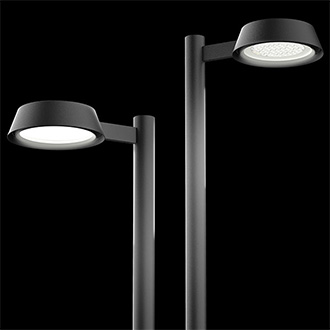 Close up of Clermont luminaires by Luminis