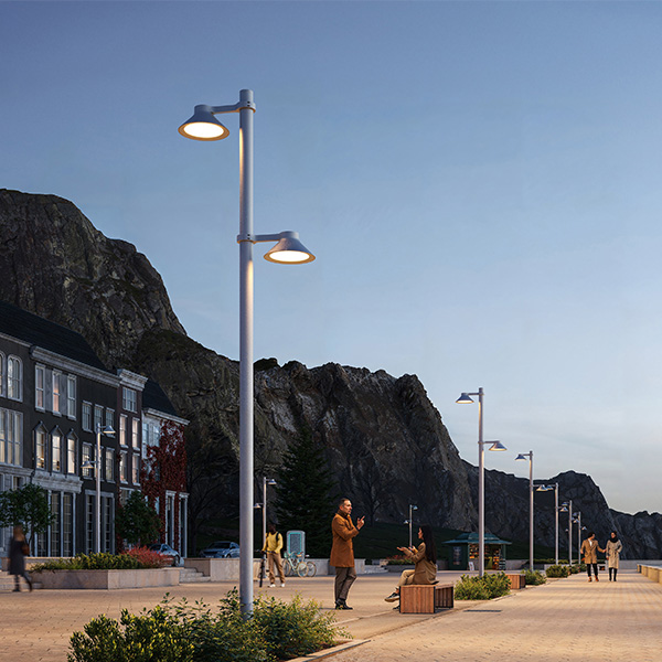 Ellington by Luminis lights boardwalk on beach