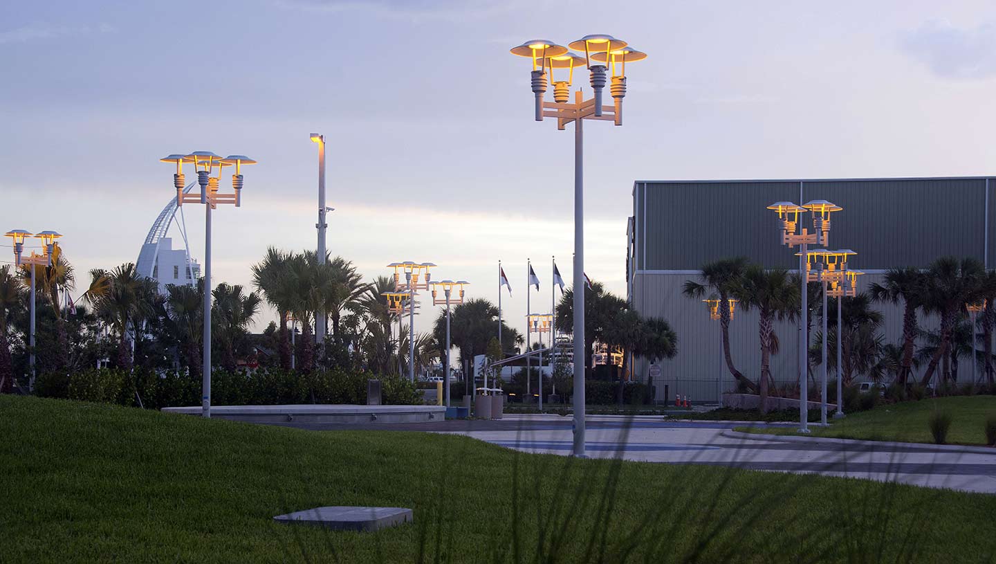 Maya by Luminis lights up sleek cruise terminal