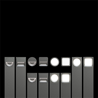 Close up of Scena product family by Luminis