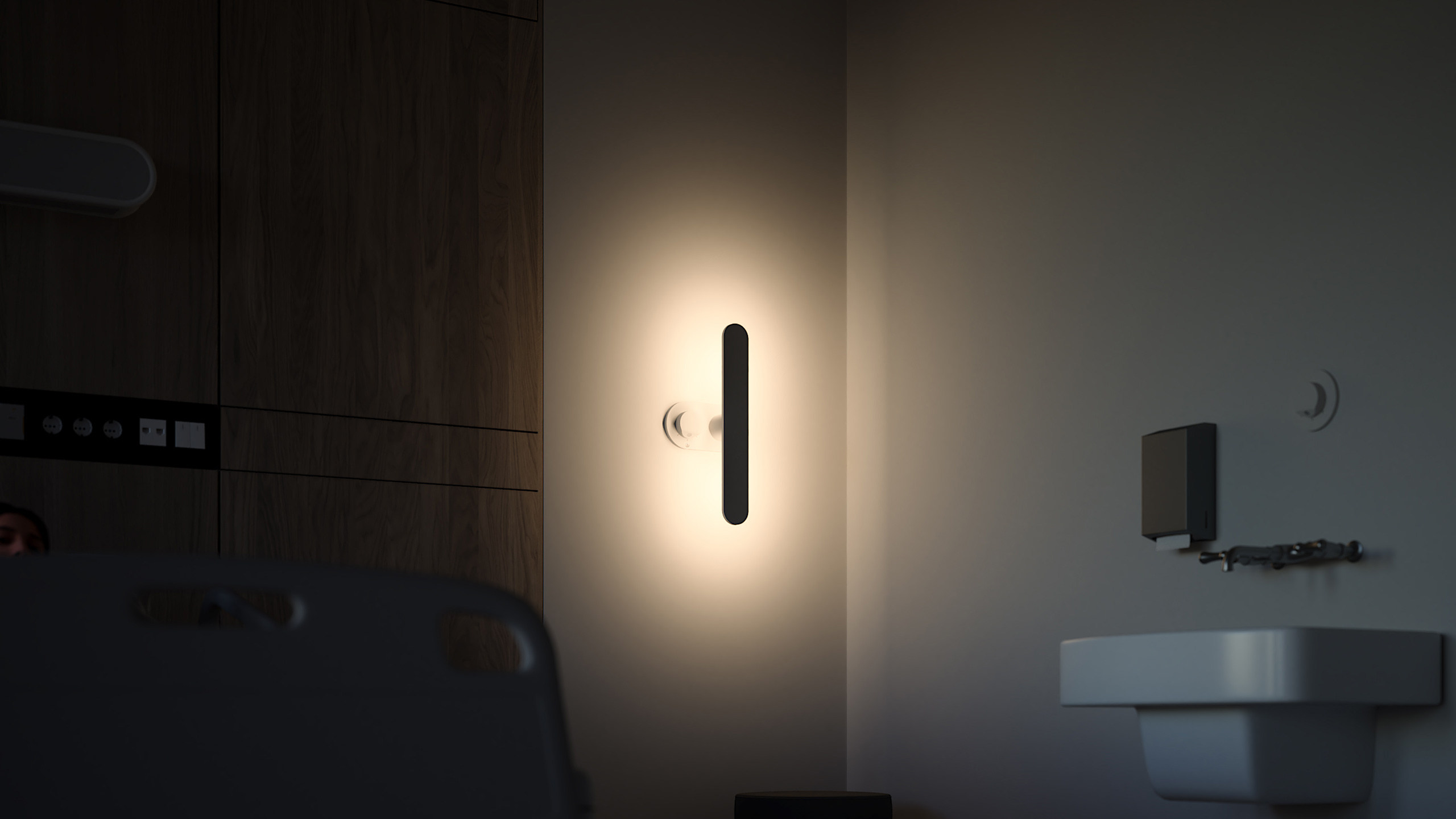 Attend sconce ambient from Nightingale