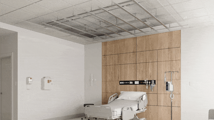 How to install Embrace™ overbed lighting from Nightingale