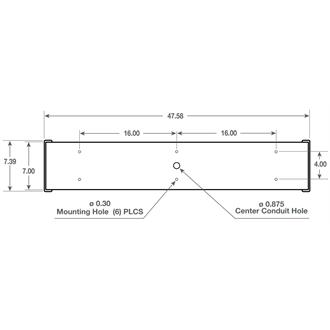 CLF7 Linear, Single Mount - 7