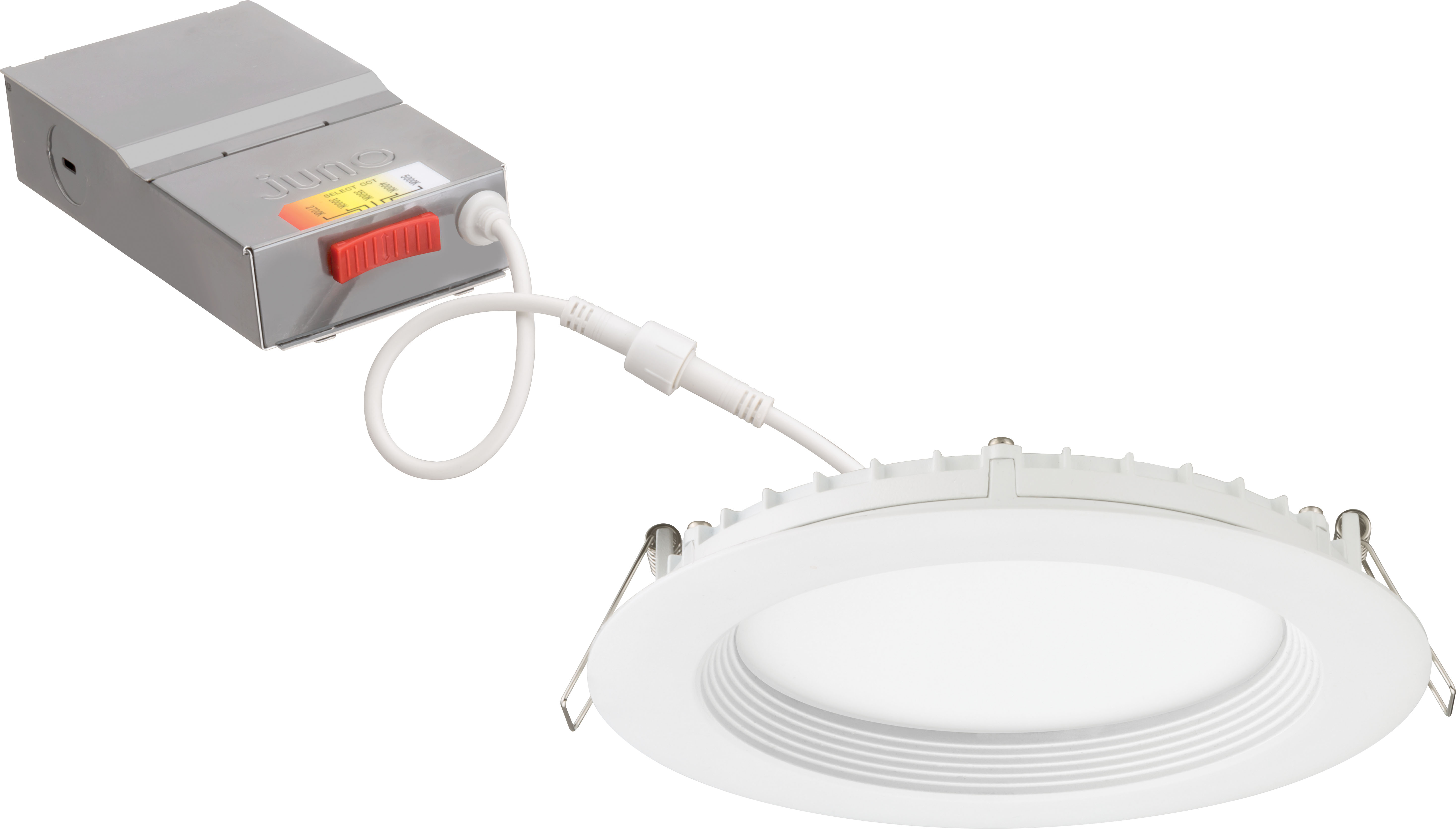 Wf6 Led Regressed Switchable Downlight New Wafer™ 6 In Led Canless Recessed Downlight With