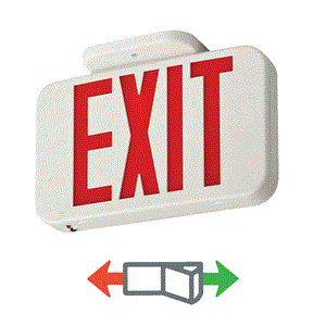 Contractor Select EXRG Emergency Exit Sign