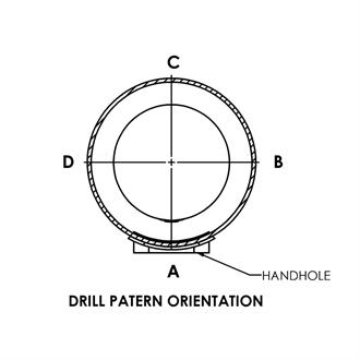 FRTF HLP Pole - Round Tapered Fiberglass Pole