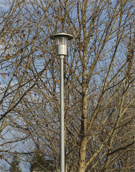 Series 245L LED - Contempo - Contemporary LED Post-top