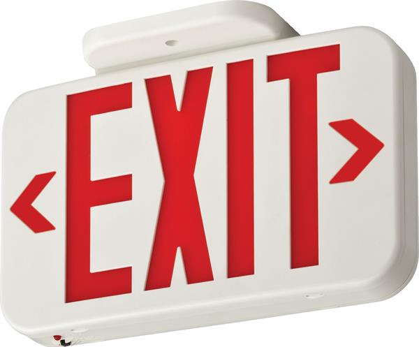 EXRG Exit Sign - Basics™, Color Switching, Thermoplastic Exit