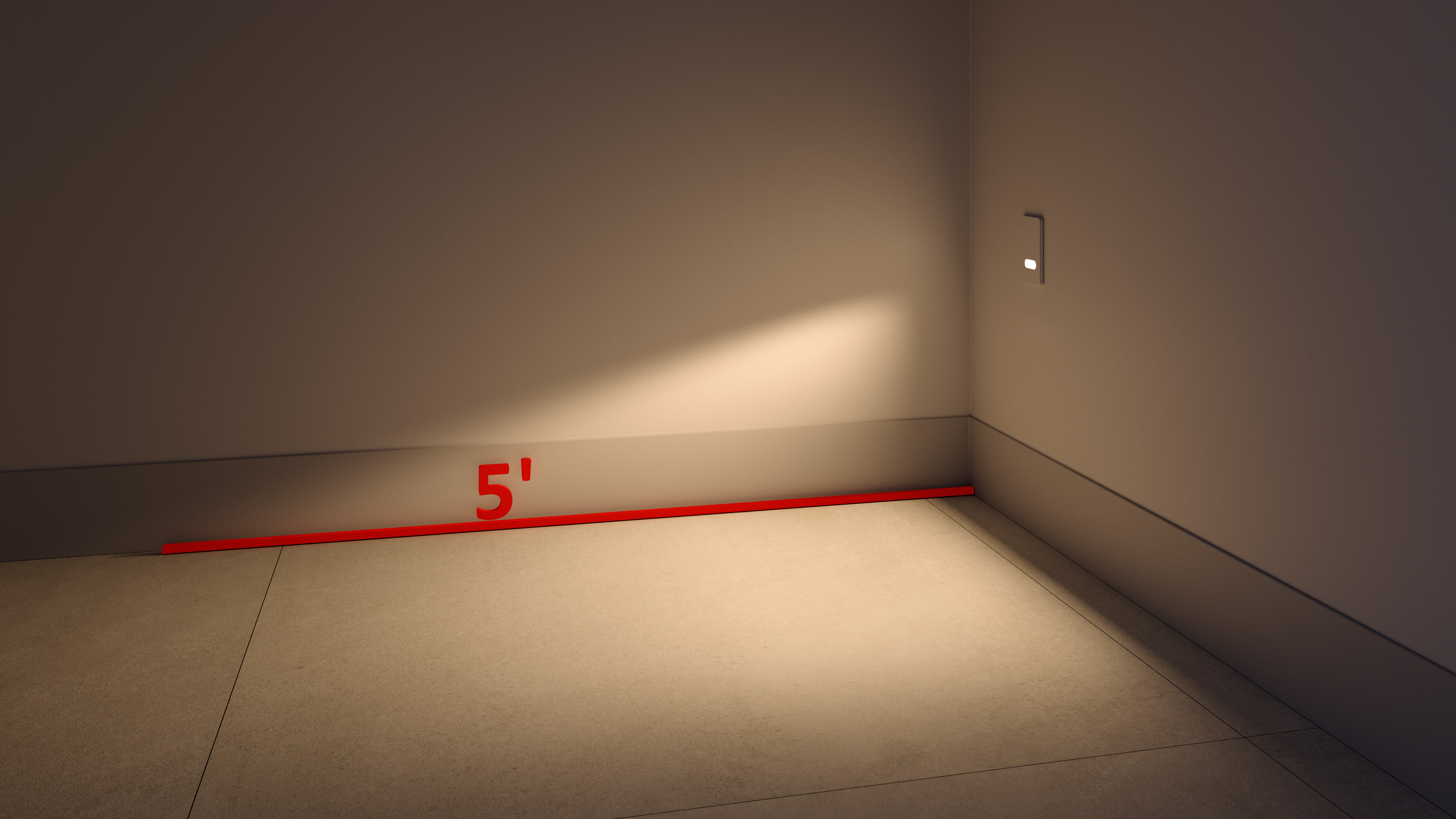 Assure™ nightlight distribution graphic