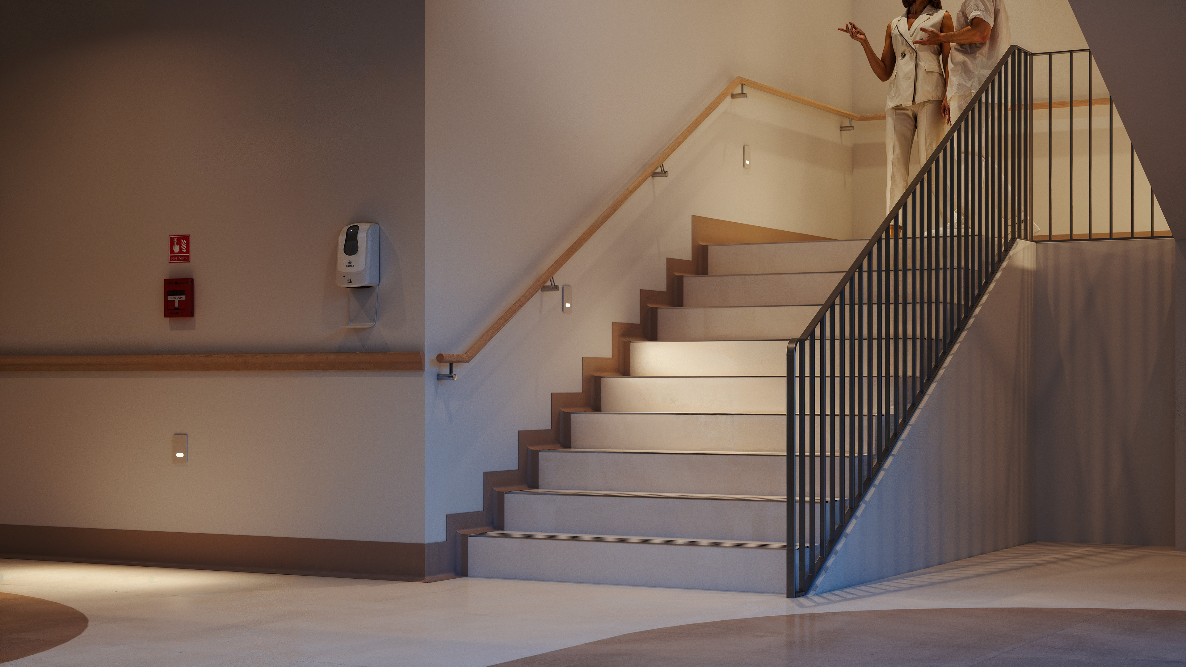 Assure™ nightlight stairwell