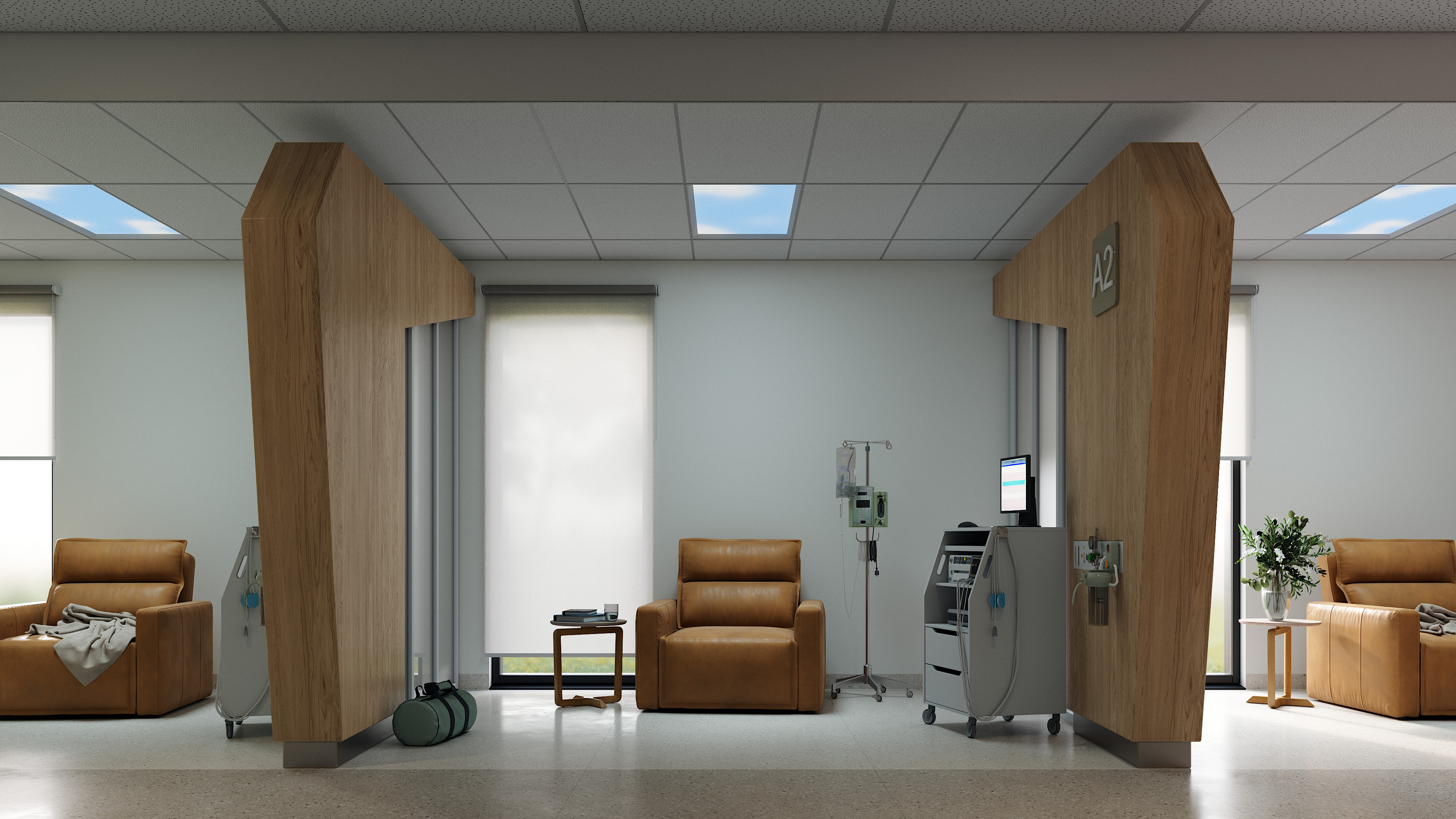 Dialysis center with cloud