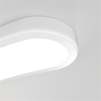 Embrace curved end no reading light