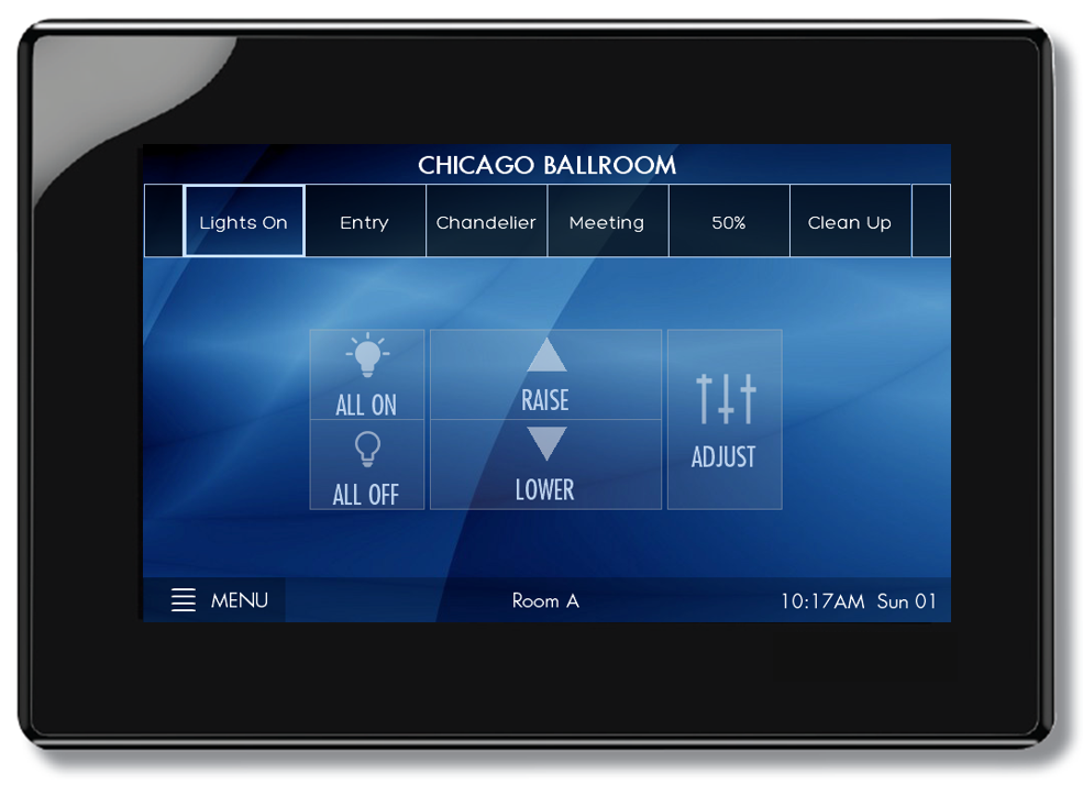 lighting touch panel