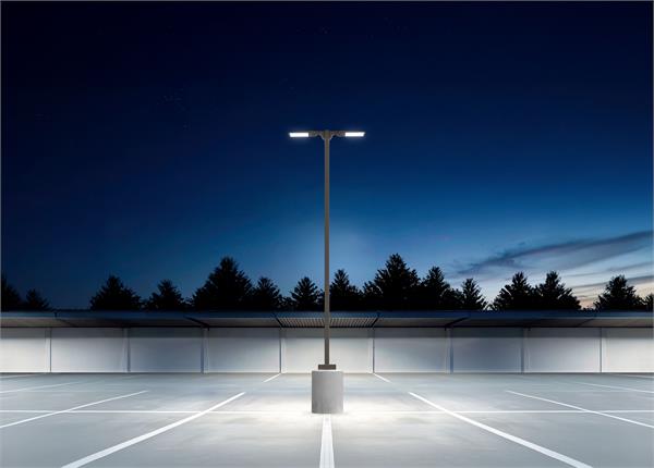 EAX2 LED Area Luminaire - Adjustable + Switchable + Selectable