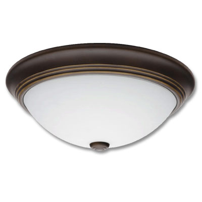 circular decorative flush light