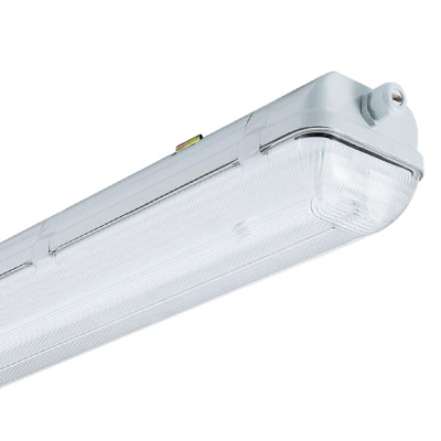 enclosed fluorescent light fixture