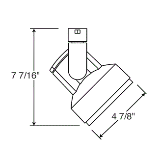 T254L Trac Head - Trac-Master® Cylindra™ LED Trac Head