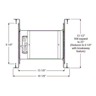 IC926 Housing - Incandescent 6in Round Slope Ceiling New Construction ...