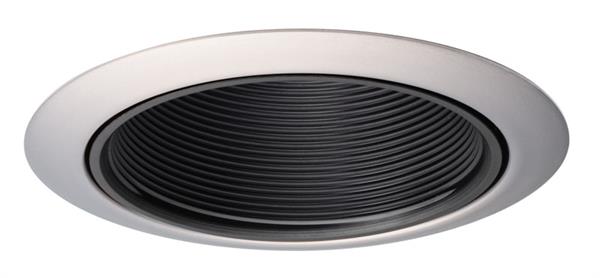 Juno Lighting Contractor Select 14W-WH 4-Inch Recessed Baffle Trim