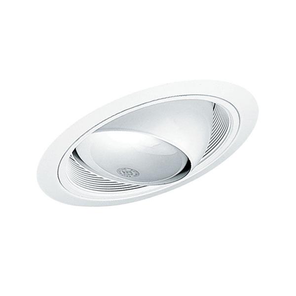 619 Trim - 6in Round Baffle Standard Slope Eyeball Trim
