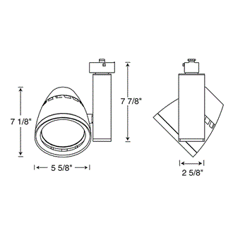 T265l Trac Head - Trac-master® Conix® Ii Led Trac Head