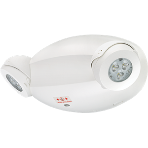 Lithonia Lighting ELM6L UVOLT LTP SDRT Emergency Sign White