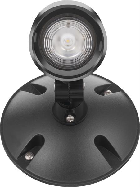 Lithonia Lighting Ere GY Sgl WP M12 Single Head Emergency, Gray