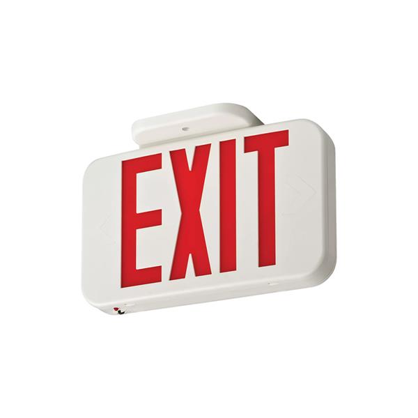 その他 GA Excalibui,Reflected Edge LED Recessed Edge Lit Exit Sign, Aluminum Housing, RELZXTE-