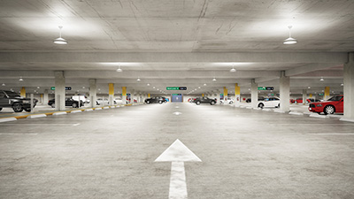 VCPG LED Parking Garage Luminaire - Visually Comfortable Luminaire ...