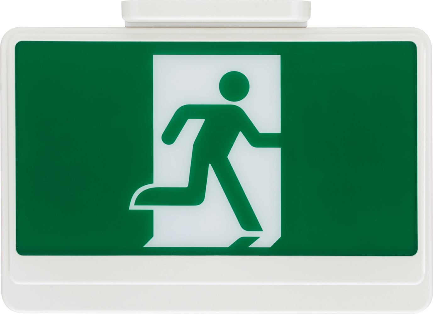 running man led exit sign